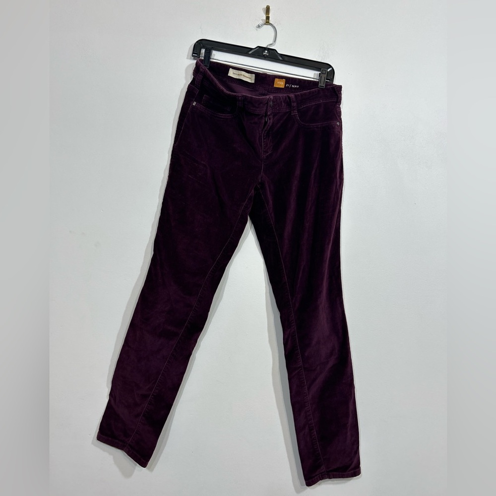Pilcro Anthropology Purple Corduroys Women’s Size 32